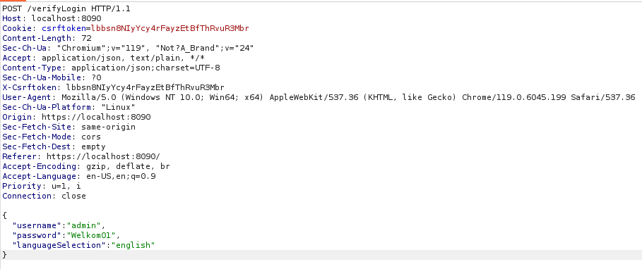 BurpSuite Login to CyberPanel