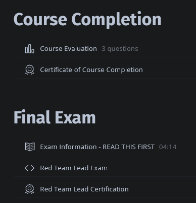 CRTL course picture