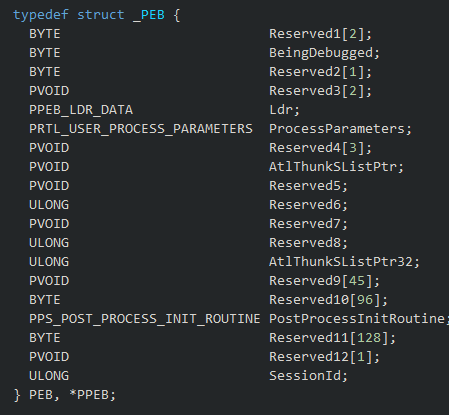 PEB Structure